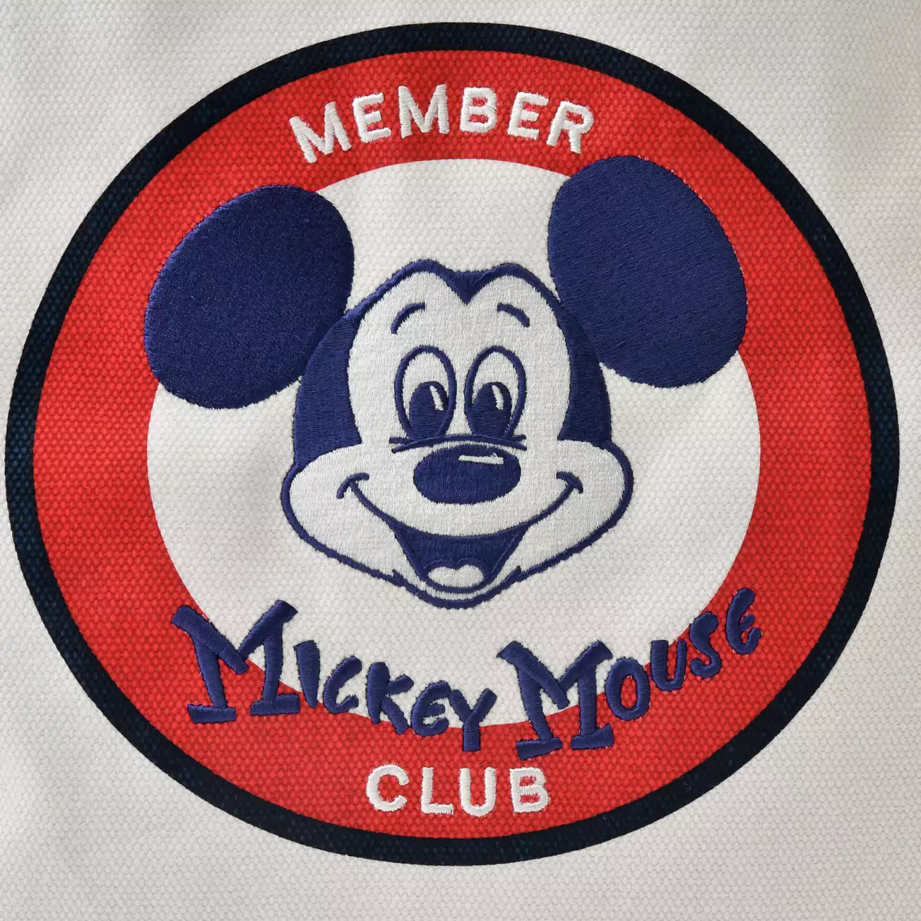 SEPT 30 PREORDER - Japan Limited - Mickey Mouse Club 70th Anniversary - Tote Bag