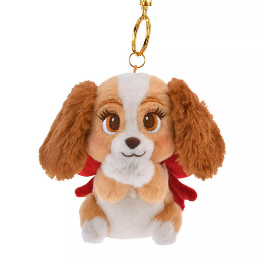 SEPT 12 PREORDER - Japan Limited - Lady and the Tramp - 70th Anniversary - Plush Keychain