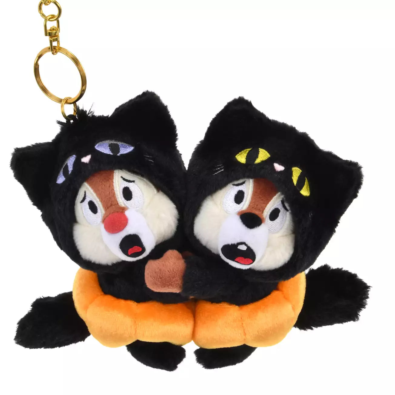 SEPT 3 PREORDER - Japan Limited - Disney Store Halloween 2025 - Chip & Dale Costume Plush Keychain