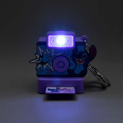 Japan Limited - Stitch & Angel - Sound & Light Up Camera Keychain