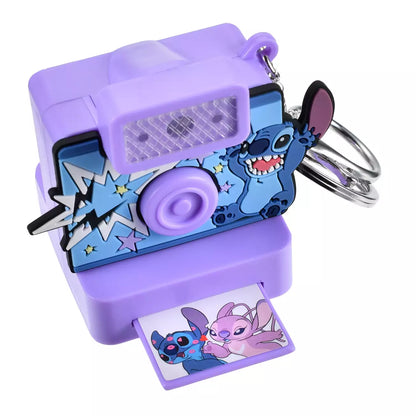 Japan Limited - Stitch & Angel - Sound & Light Up Camera Keychain