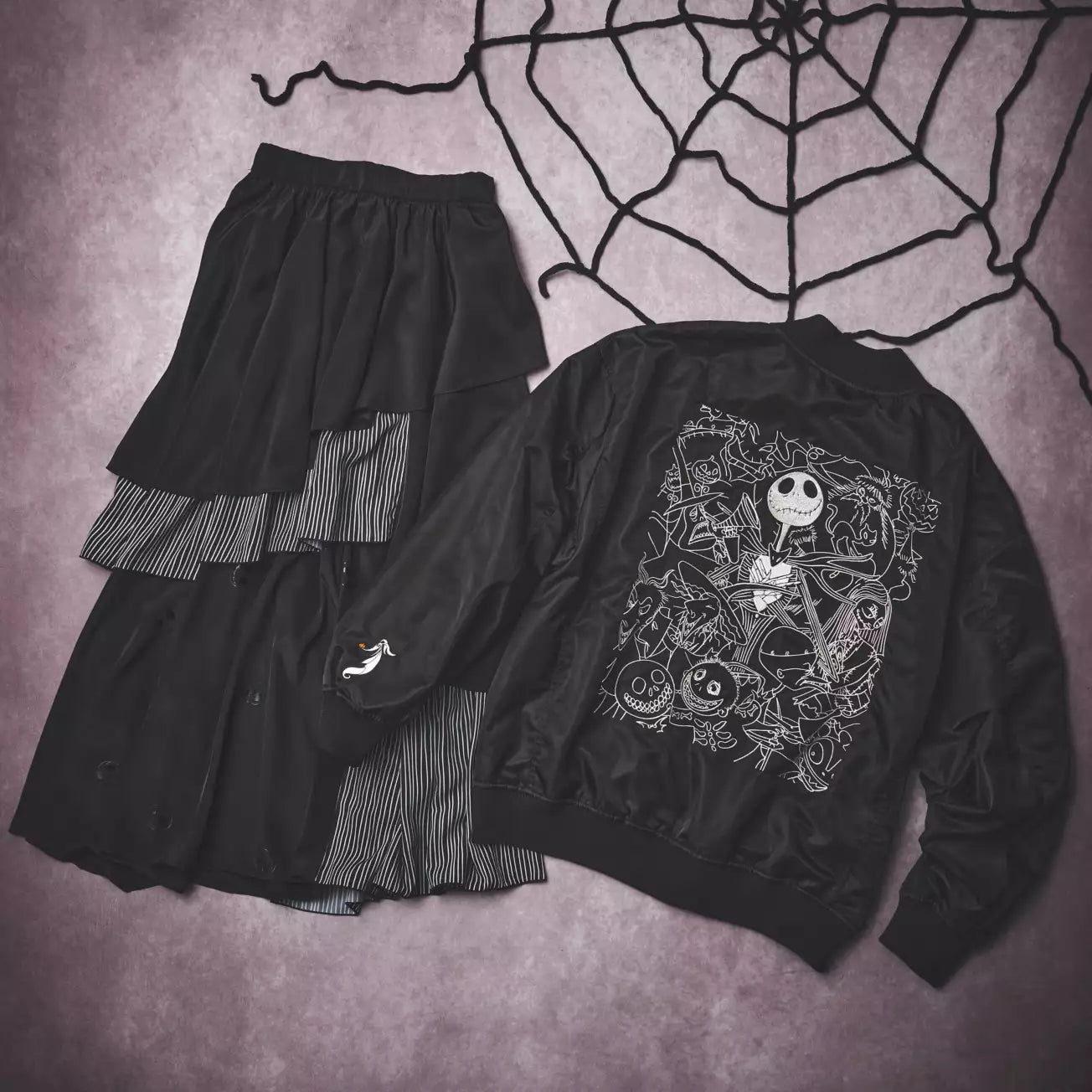 SEPT 16 PREORDER - Japan Limited - The Nightmare Before Christmas -  Jack Skellington Skirt