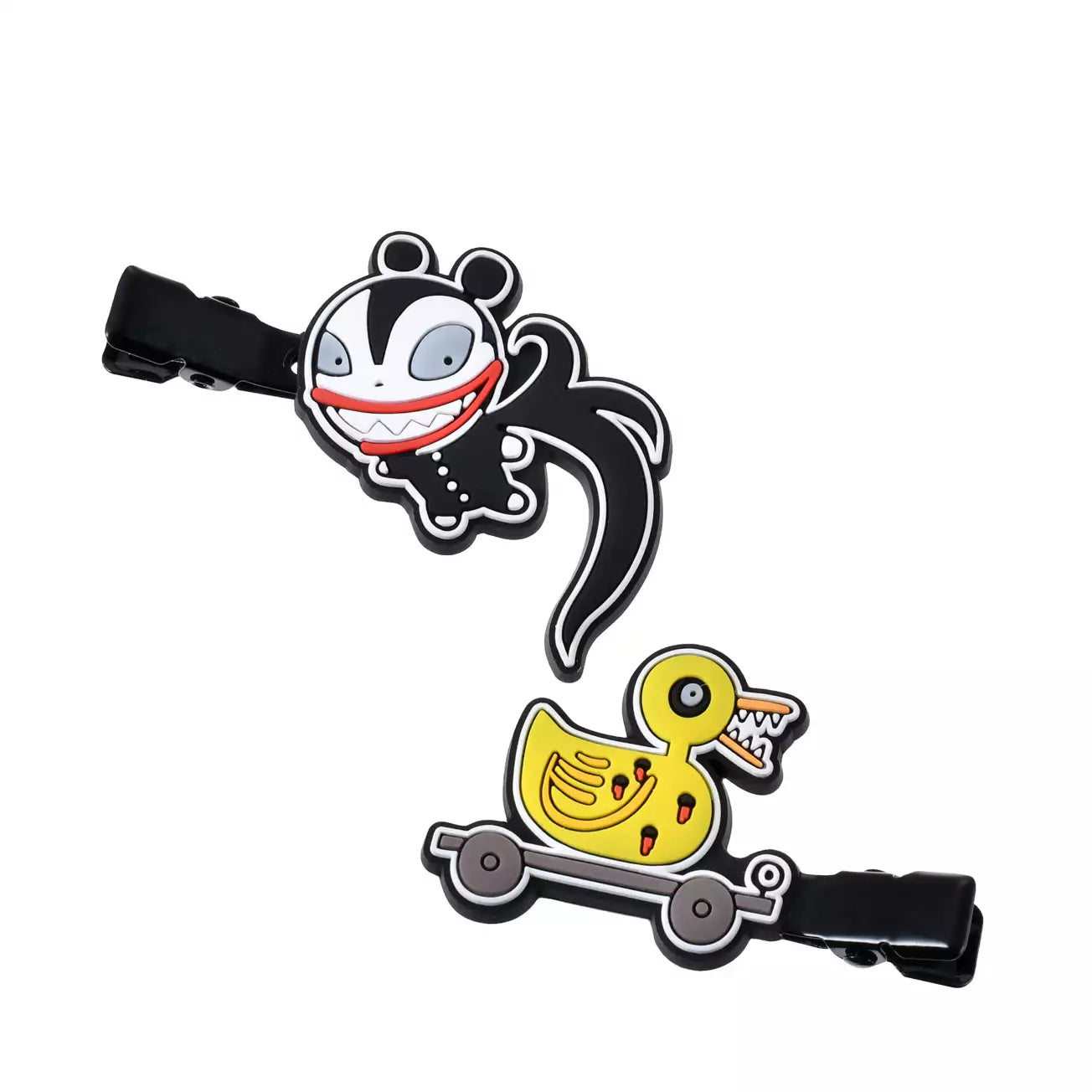 Japan Limited - The Nightmare Before Christmas -  Vampire Teddy & Killer Duck - Glow-in-the-Dark Hair Clip Set
