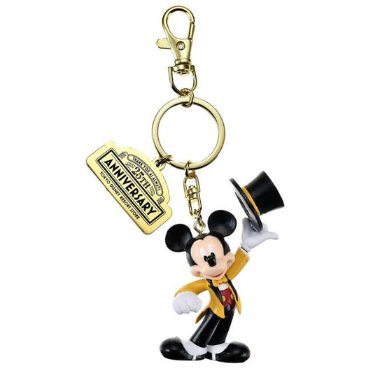 Tokyo Disney Resort Store Limited - 25th Anniversary - Mickey Mouse Keychain