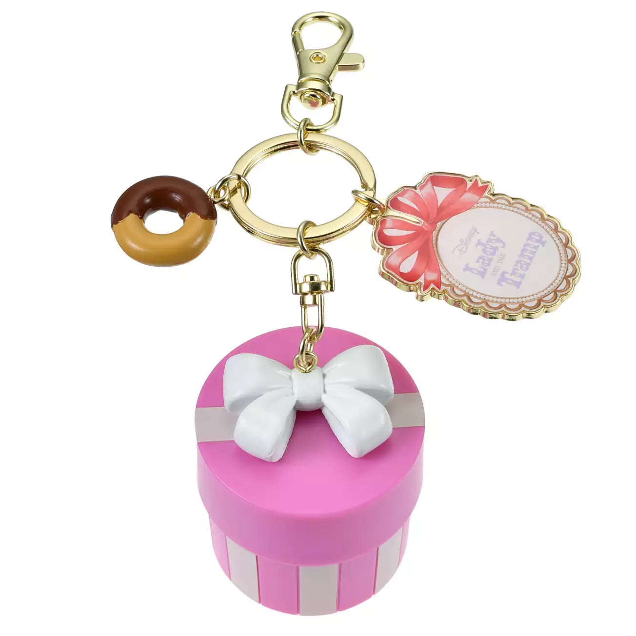 SEPT 12 PREORDER - Japan Limited - Lady and the Tramp - 70th Anniversary - Keychain