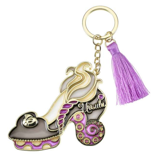SEPT 3 PREORDER - Japan Limited - Disney Villains - Ursula - Stained Glass Style High Heel Keychain