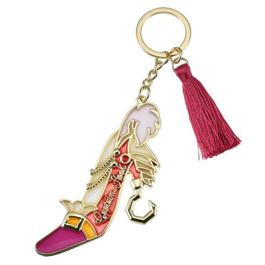 SEPT 3 PREORDER - Japan Limited - Disney Villains - Captain Hook  - Stained Glass Style High Heel Keychain