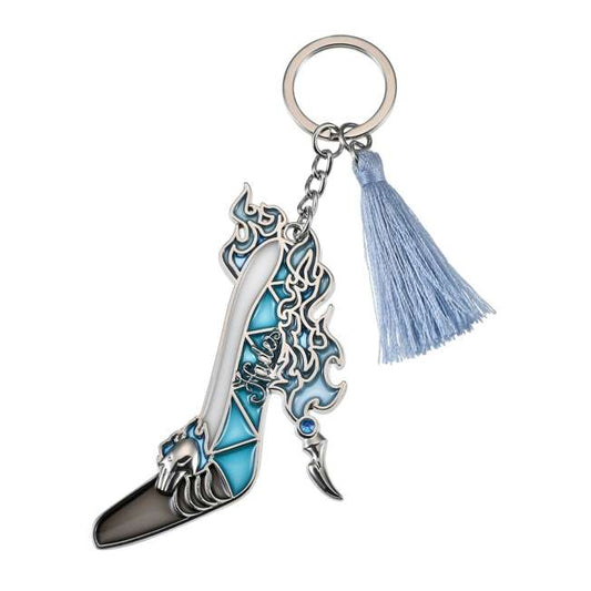 SEPT 3 PREORDER - Japan Limited - Disney Villains - Hades - Stained Glass Style High Heel Keychain