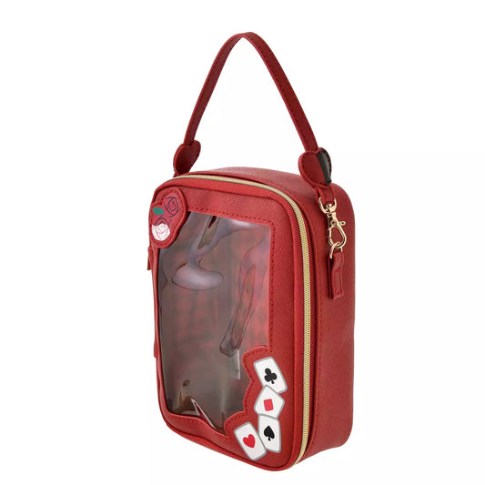SEPT 3 PREORDER - Japan Limited - Disney Villains - Alice in Wonderland - Pouch with Strap & Clear Window
