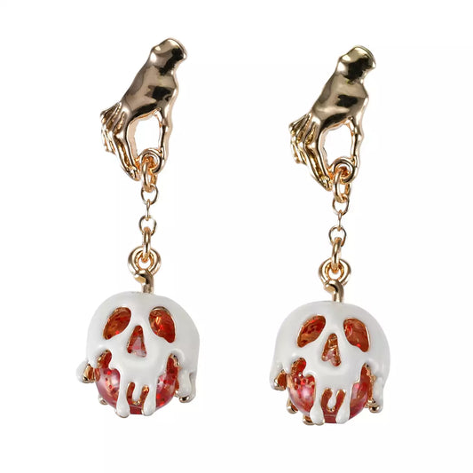 SEPT 3 PREORDER - Japan Limited - Disney Villains - Snow White - Poison Apple Earrings