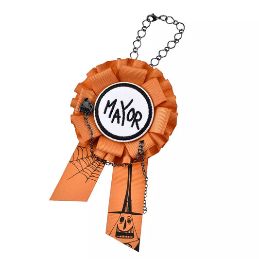 SEPT 16 PREORDER - Japan Limited - The Nightmare Before Christmas - Mayor Brooch Chain Rosette