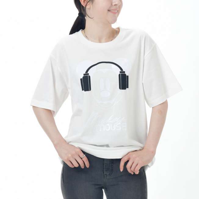 Japan Limited - Cotton Mickey Headphones T-Shirt - T-SHIRT FES