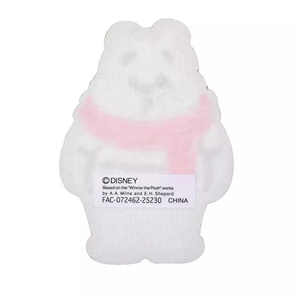 NOV 11 PREORDER - Japan Disney Store - White Pooh - Winnie the Pooh - Die-Cut Embroidered Sticker