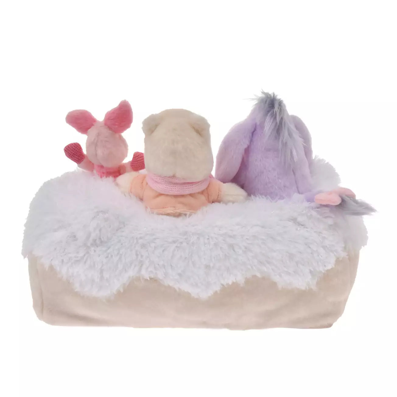 NOV 11 PREORDER - Japan Disney Store - White Pooh - Winnie the Pooh - Pooh, Piglet & Eeyore Tissue Box Cover