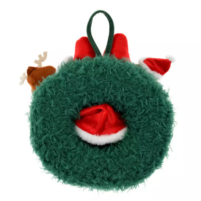 NOV 4 PREORDER - Japan Disney Store - Christmas 2025 - Mickey, Chip & Dale Wreath Plush