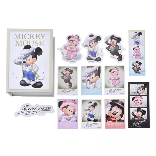 28 OCT PREORDER - Japan Limited - Happy Birthday Mickey - Mickey Stickers in a Box