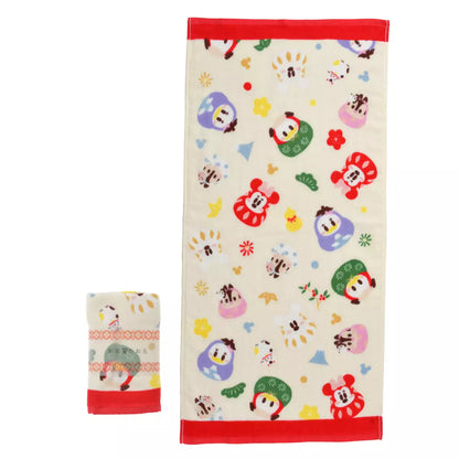 DEC 2 PREORDER - Japan Disney Store - New Years 2026 - Mickey & Friends - Face Towel