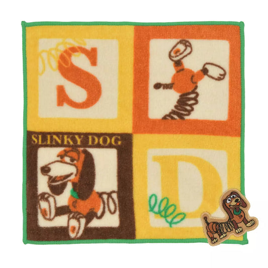 OCT 24 PREORDER - Japan Limited - Toy Story 30th Anniversary - Slinky Dog - Mini Towel