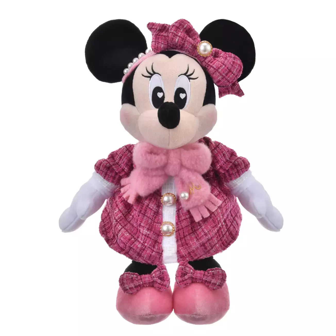 OCT 10 PREORDER - Japan Limited - Tweed Style - Minnie Mouse Plush