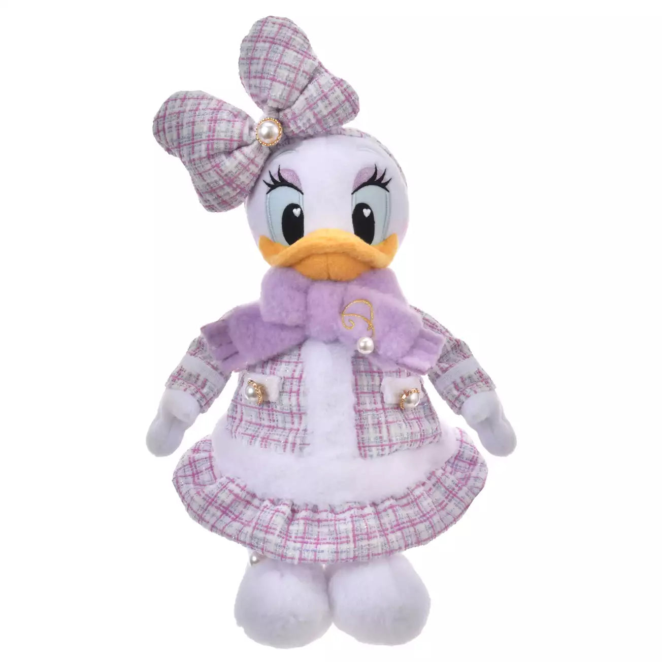 OCT 10 PREORDER - Japan Limited - Tweed Style - Daisy Duck Plush