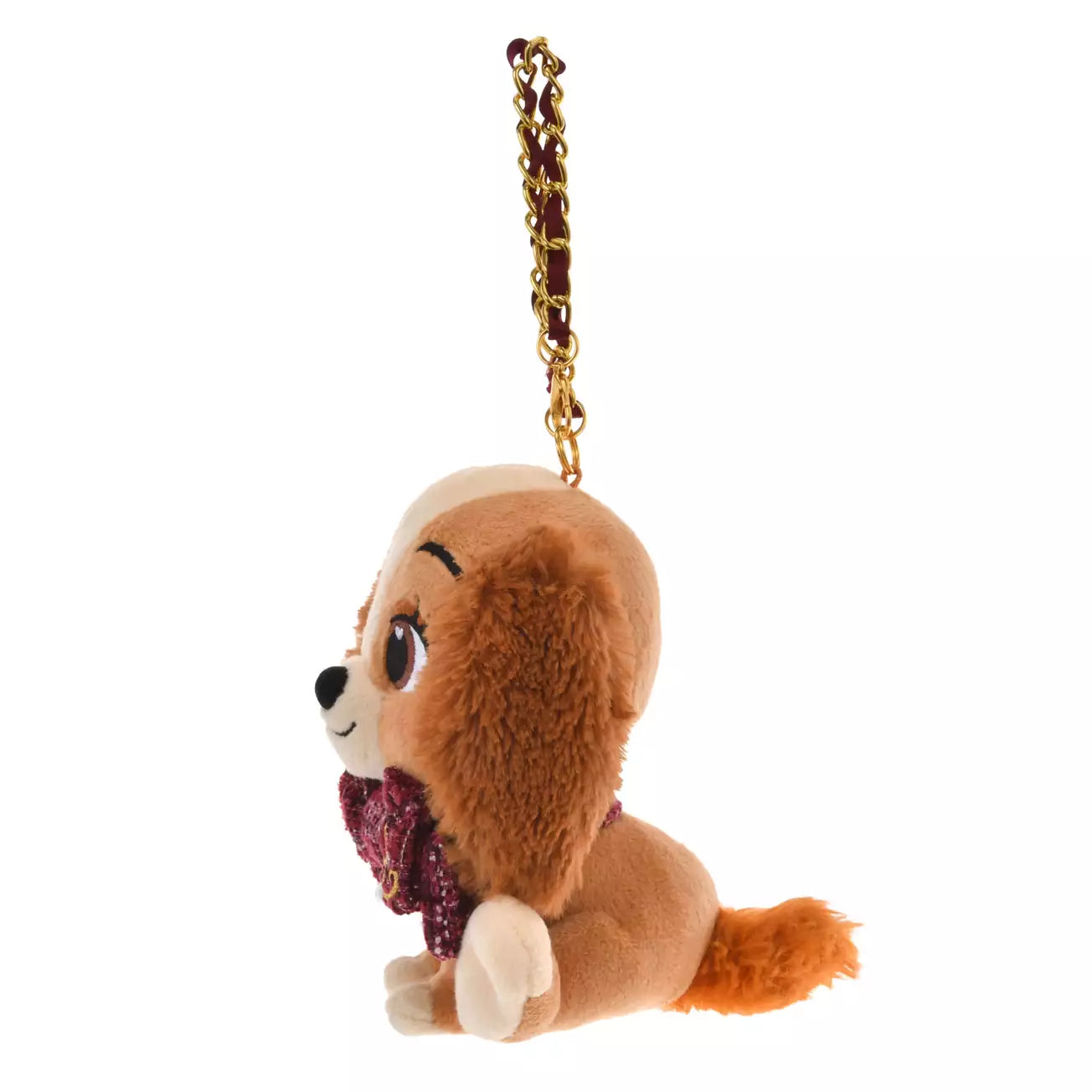 OCT 10 PREORDER - Japan Limited - Tweed Style - Lady & the Tramp - Lady - Plush Keychain