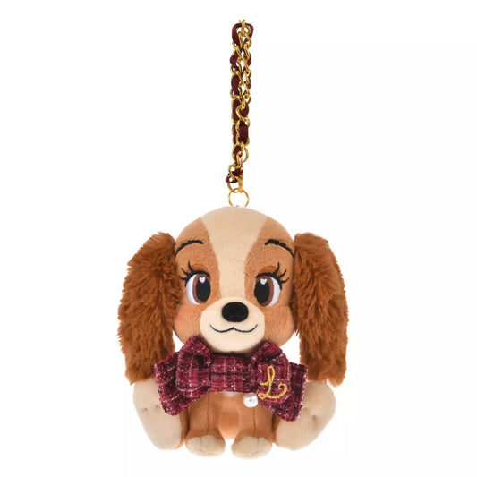 OCT 10 PREORDER - Japan Limited - Tweed Style - Lady & the Tramp - Lady - Plush Keychain