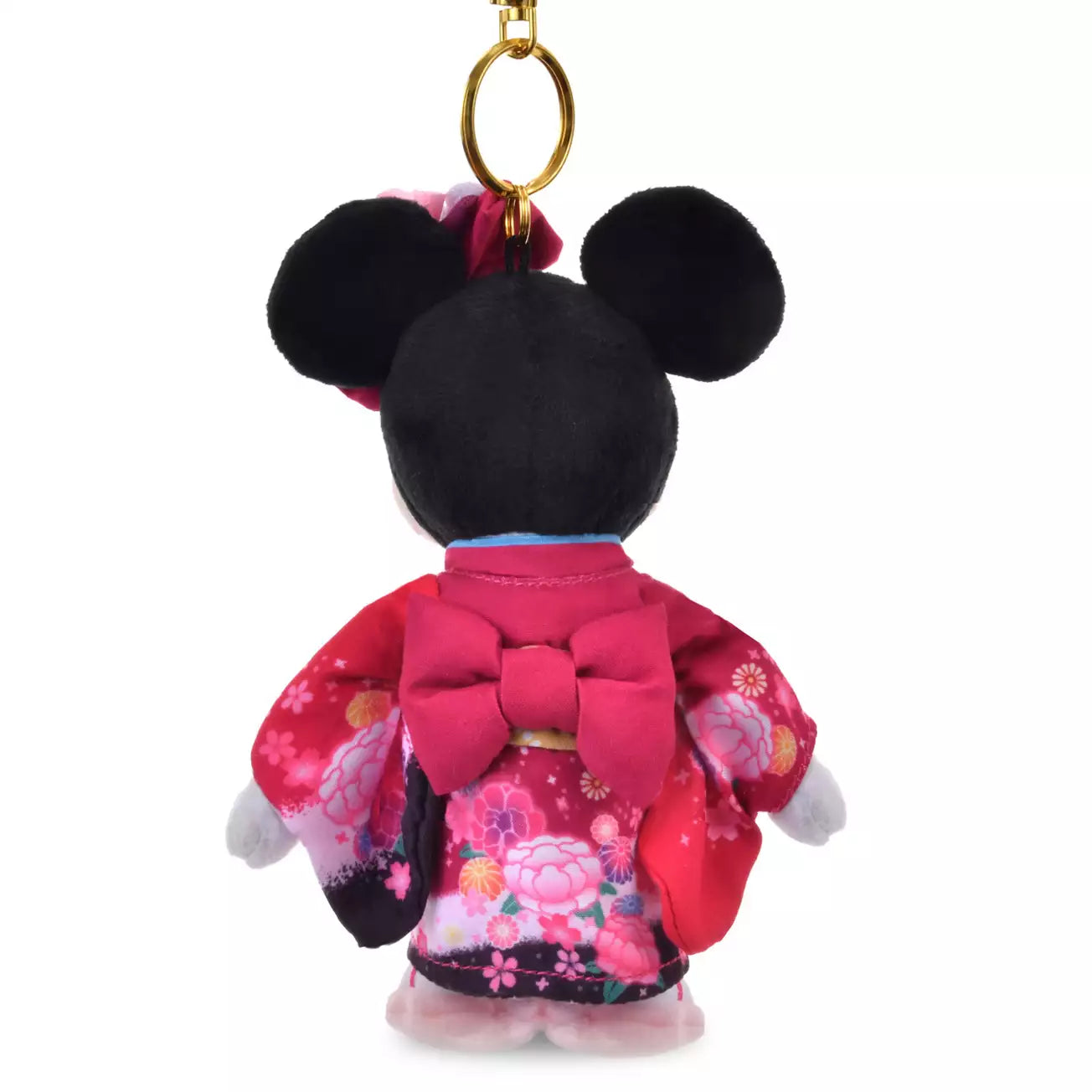 DEC 2 PREORDER - Japan Disney Store - New Years 2026 - Kimono Minnie Mouse - Plush Keychain