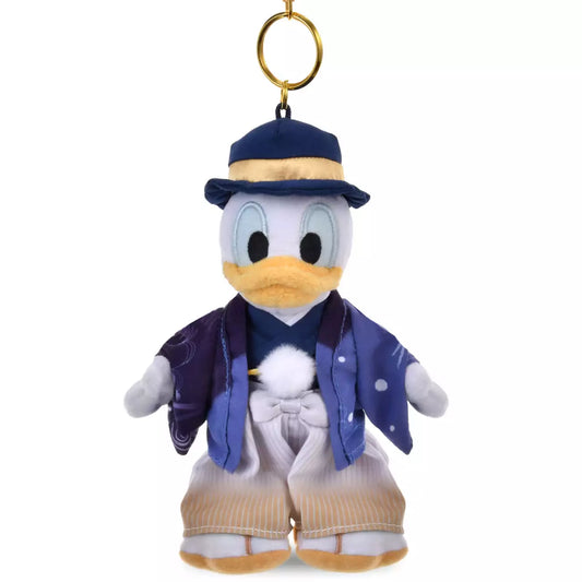 DEC 2 PREORDER - Japan Disney Store - New Years 2026 - Kimono Donald Duck - Plush Keychain