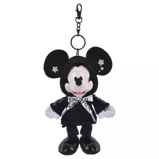 21 NOV PREORDER - Japan Disney Store - Black Style - Mickey Mouse Plush Keychain