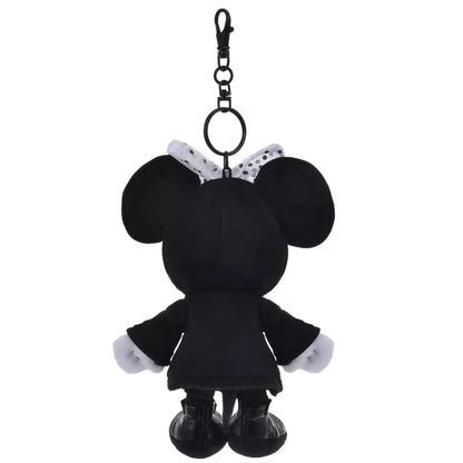 21 NOV PREORDER - Japan Disney Store - Black Style - Minnie Mouse Plush Keychain