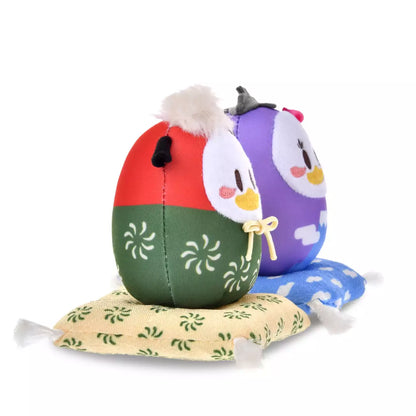 DEC 2 PREORDER - Japan Disney Store - New Years 2026 - Donald & Daisy - Daruma Plush