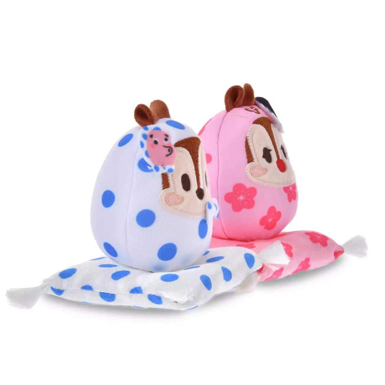 DEC 2 PREORDER - Japan Disney Store - New Years 2026 - Chip & Dale - Daruma Plush