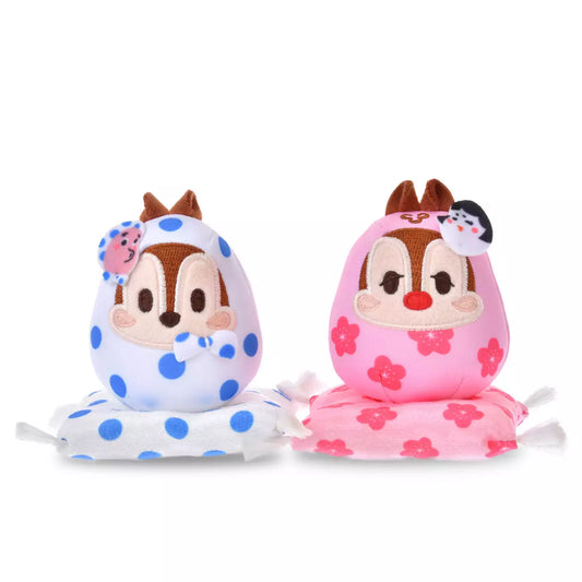 DEC 2 PREORDER - Japan Disney Store - New Years 2026 - Chip & Dale - Daruma Plush