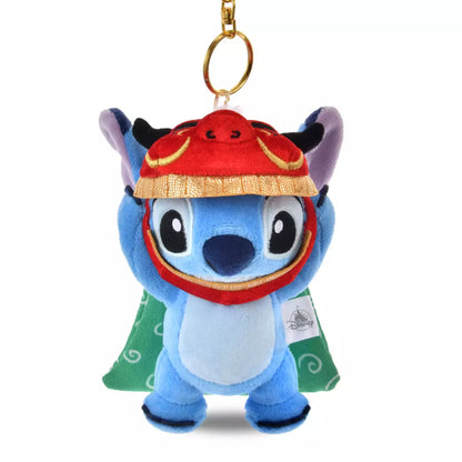 DEC 2 PREORDER - Japan Disney Store - New Years 2026 - Lion Dance - Stitch Plush Keychain