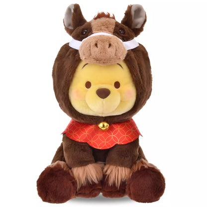 DEC 2 PREORDER - Japan Disney Store - New Years 2026 - Winnie the Pooh - Brown Plush (M)