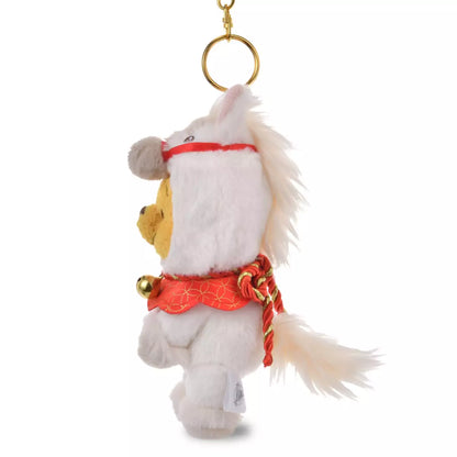 DEC 2 PREORDER - Japan Disney Store - New Years 2026 - Winnie the Pooh - Plush Keychain