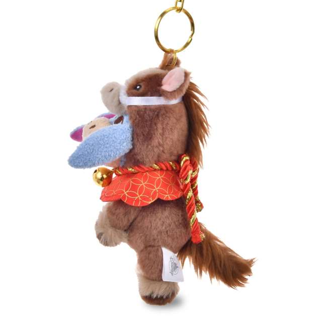 DEC 2 PREORDER - Japan Disney Store - New Years 2026 - Winnie the Pooh - Eeyore Plush Keychain