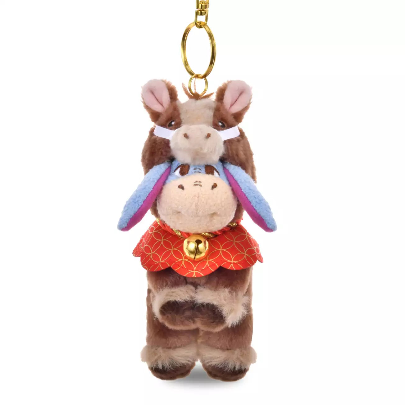 DEC 2 PREORDER - Japan Disney Store - New Years 2026 - Winnie the Pooh - Eeyore Plush Keychain