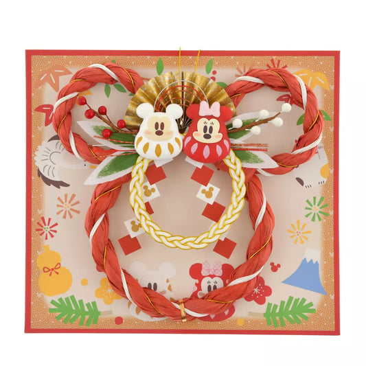 DEC 2 PREORDER - Japan Disney Store - New Years 2026 - Mickey & Minnie - New Year Decorations