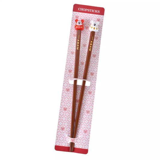 DEC 2 PREORDER - Japan Disney Store - New Years 2026 - Mickey Mouse Chopsticks