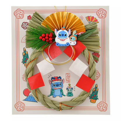 DEC 2 PREORDER - Japan Disney Store - New Years 2026 - Stitch & Scrump - New Year Decorations