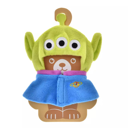 OCT 24 PREORDER - Japan Limited - Toy Story 30th Anniversary - Little Green Men - UniBearsity Plush Keychain Costume Poncho