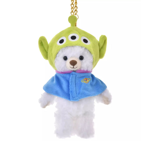 OCT 24 PREORDER - Japan Limited - Toy Story 30th Anniversary - Little Green Men - UniBearsity Plush Keychain Costume Poncho