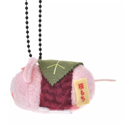 SEPT 30 PREORDER - Japan Limited - Tsumtsum - Japanese Sweets - Mochi Minnie Mouse - Plush Keychain