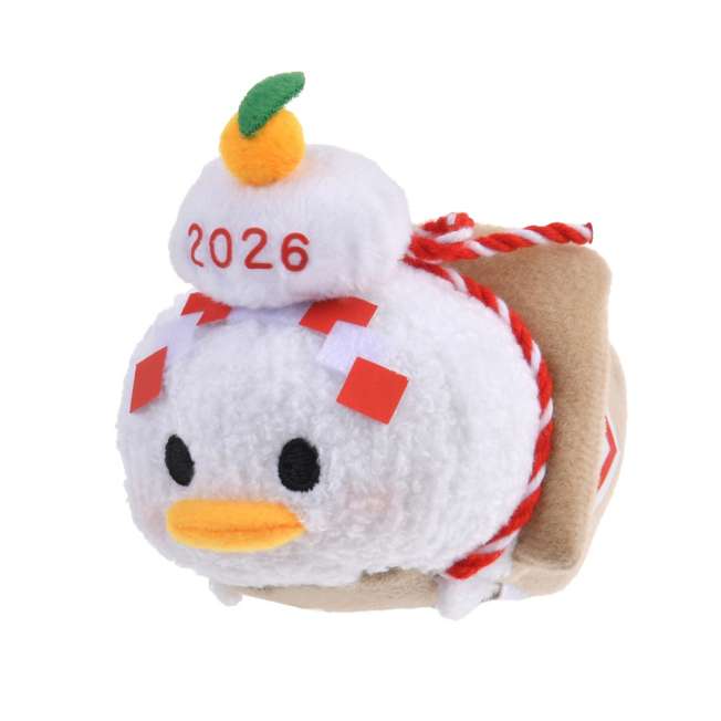 DEC 2 PREORDER - Japan Disney Store - New Years 2026 - Tsum Tsum - Donald Duck (Mochi)