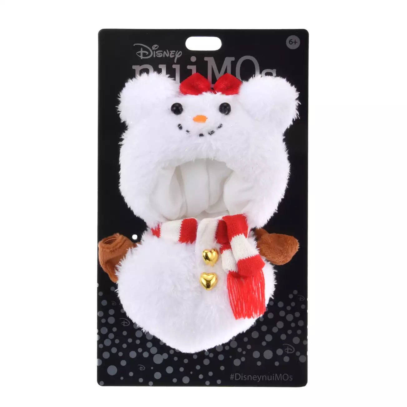NOV 4 PREORDER - Japan Disney Store - Christmas 2025 - nuiMOs - Mickey Mouse - Snowman Plush Costume