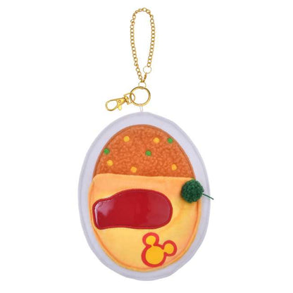 SEPT 30 PREORDER - Japan Limited - Mickey Mouse - Omelette Pocket Keychain