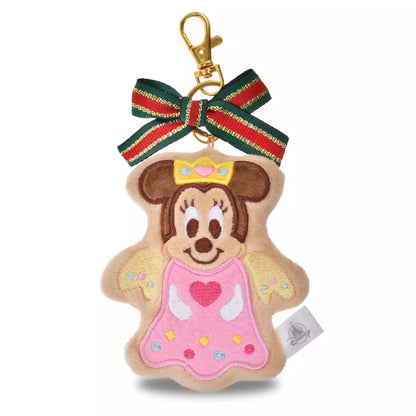 NOV 4 PREORDER - Japan Disney Store - Christmas 2025 - Minnie Mouse - Christmas Cookie - Plush Keychain