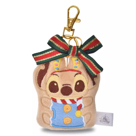 NOV 4 PREORDER - Japan Disney Store - Christmas 2025 - Stitch - Christmas Cookie - Plush Keychain