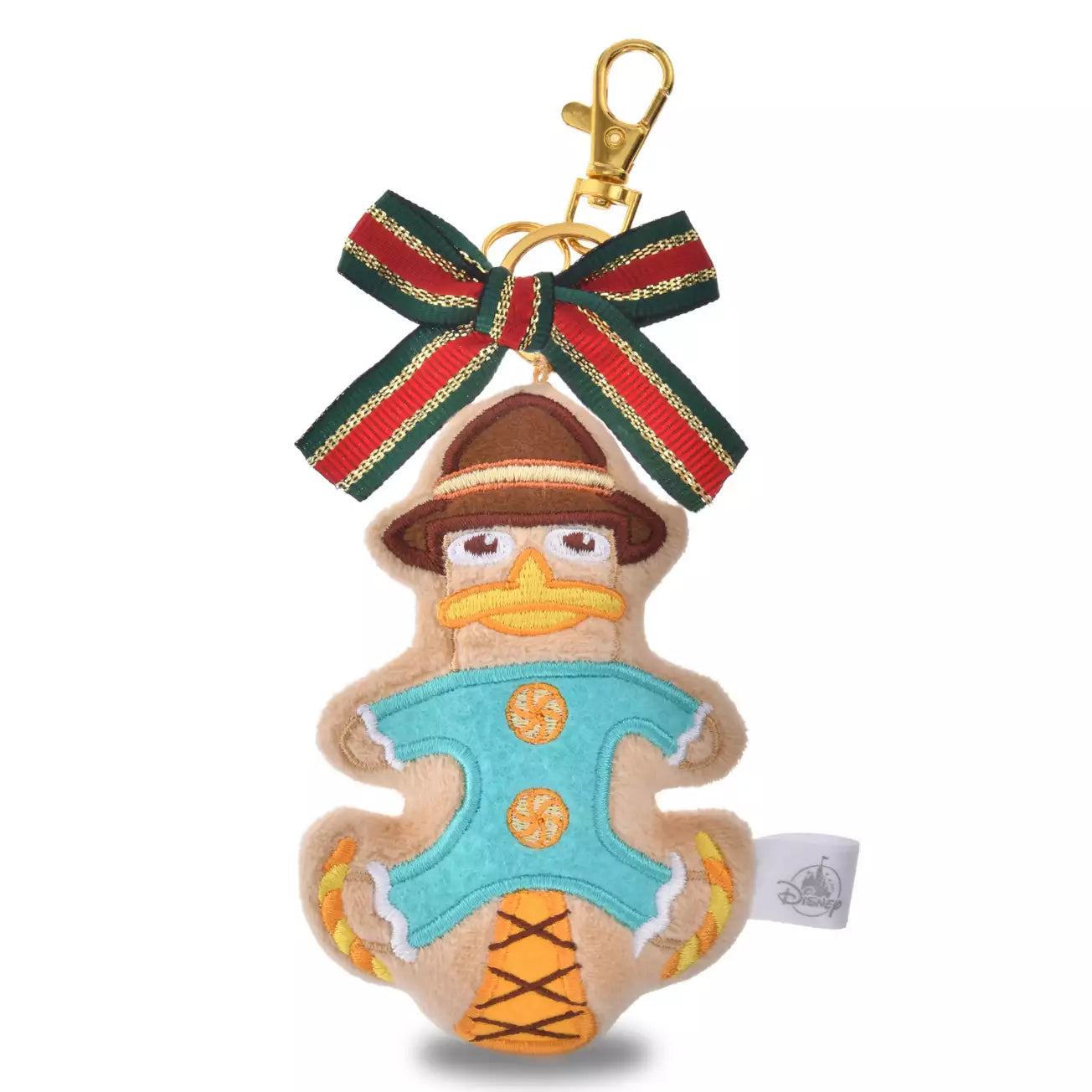 NOV 4 PREORDER - Japan Disney Store - Christmas 2025 - Agent P - Christmas Cookie - Plush Keychain